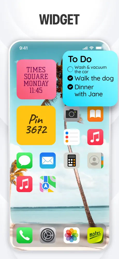 Sticky Notes & Color Widget screenshot 3