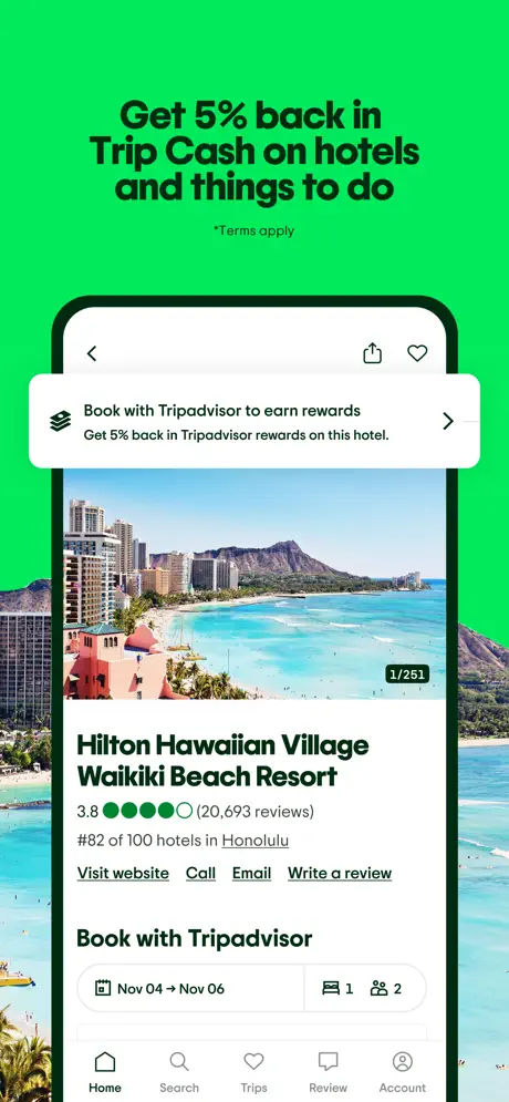 Tripadvisor screenshot 2