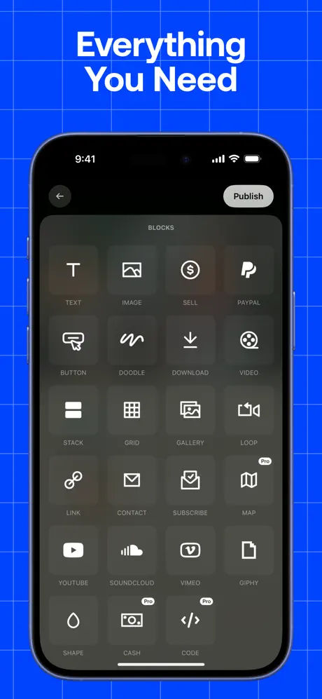 Universe Website Builder screenshot 4