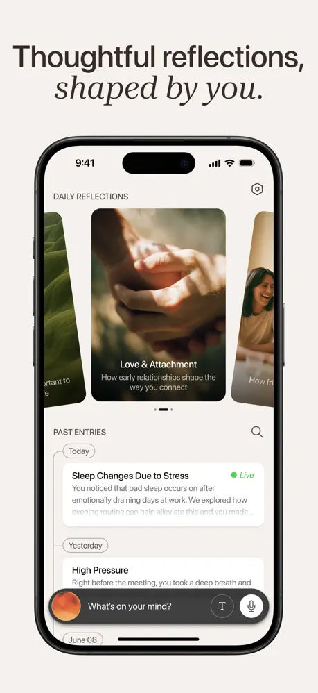 Voiced AI: Talk, Reflect, Grow screenshot 3