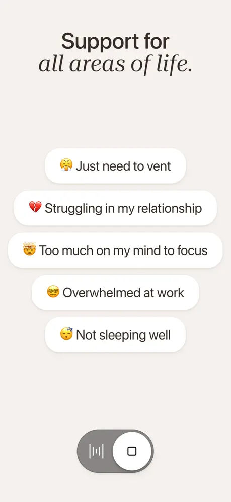 Voiced AI: Talk, Reflect, Grow screenshot 8