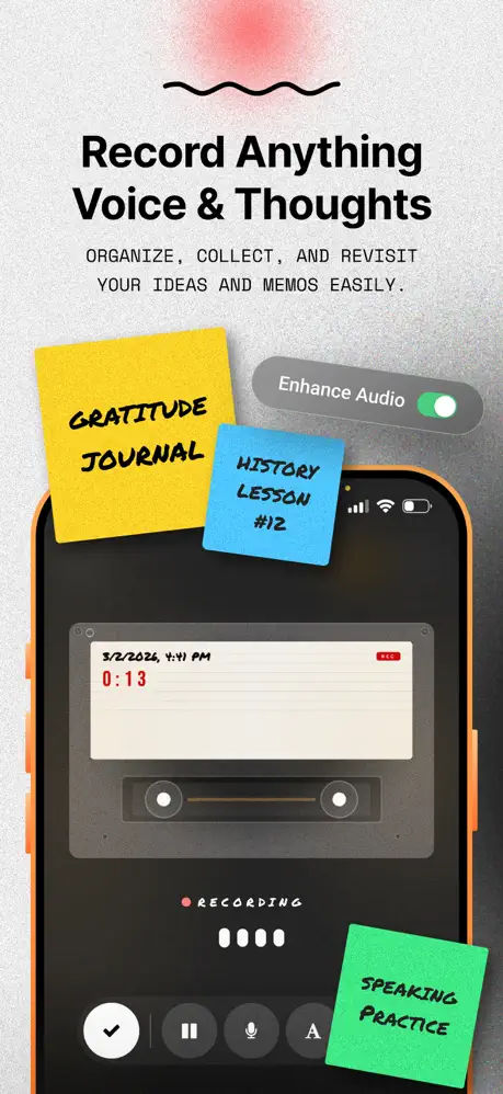 Voice Recorder & Audio Editor screenshot 1