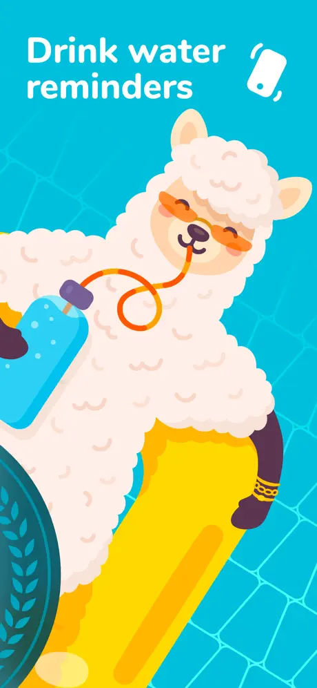 Water tracker Waterllama screenshot 2