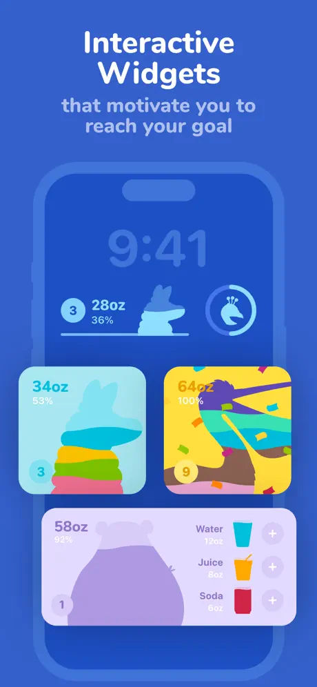 Water tracker Waterllama screenshot 4