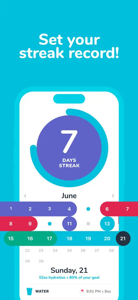 Water tracker Waterllama screenshot 8