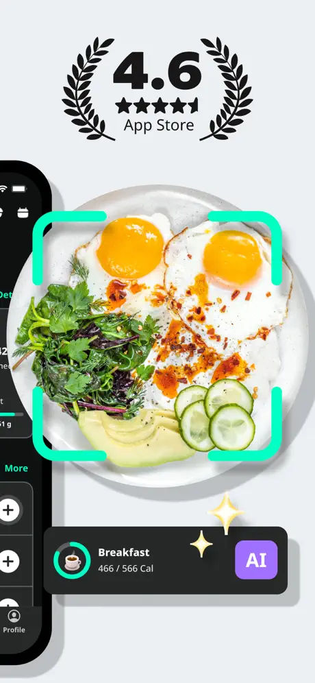 AI Calorie Tracker by Yazio screenshot 2