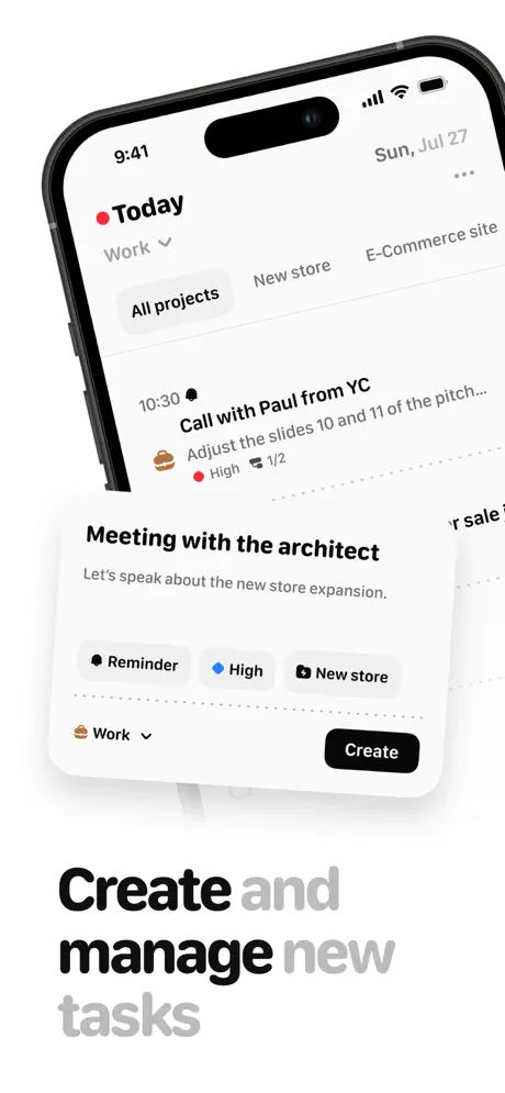 Yukee simple todo list tracker screenshot 2