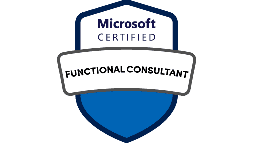 Logo für die Microsoft-Zertifizierung zum Functional Consultant