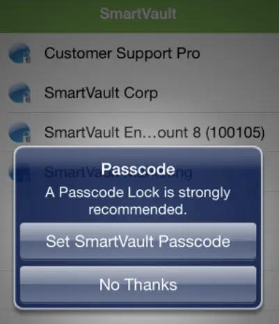 passcode
