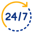 24/7 support