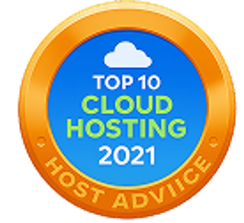 Top 10 Cloud Hosting 2021 by HostAdvice