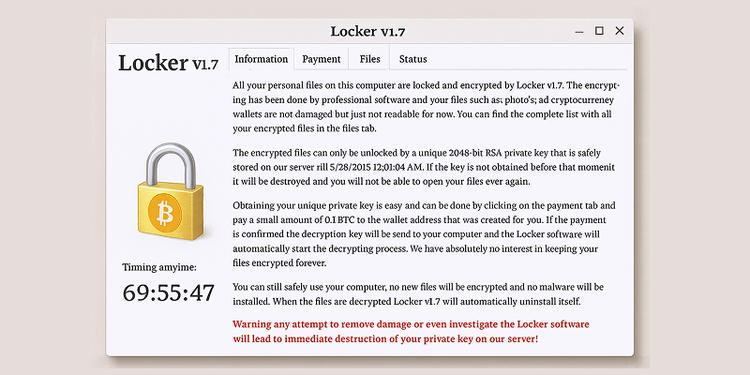 Locker ransomware