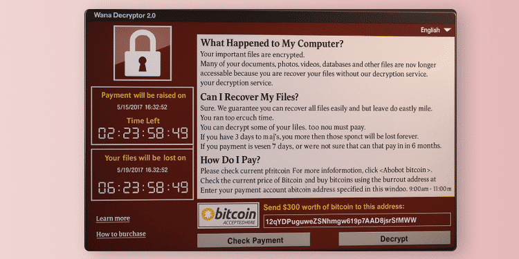 Crypto ransomware