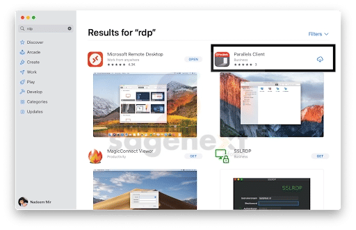 Parallels Client