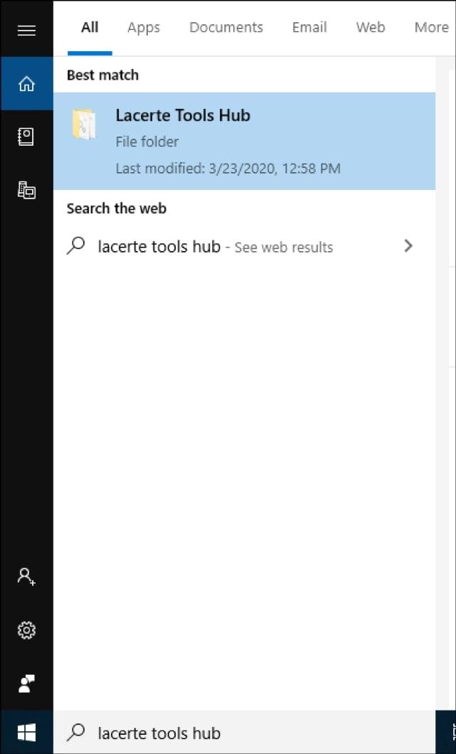 Lacerte Tool Hub Fig 1.2