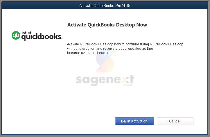 Activate QuickBooks Desktop Now