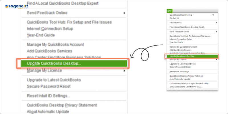 QuickBooks Desktop. Go to the Help