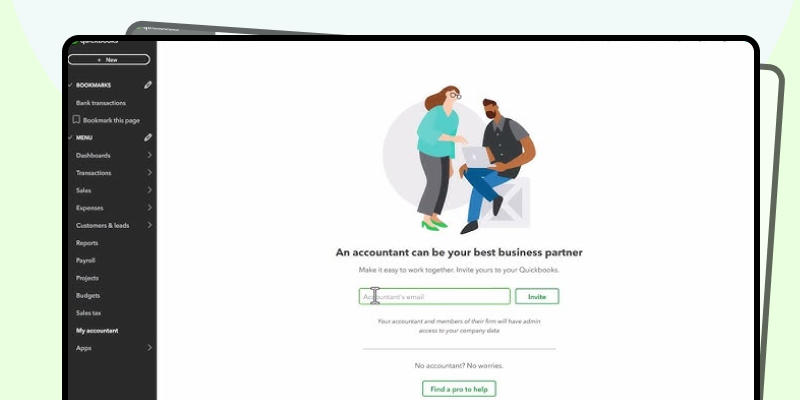Solution 2Add a QuickBooks User step 5