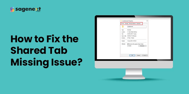 How to Fix the Sharing Tab Missing Issue?