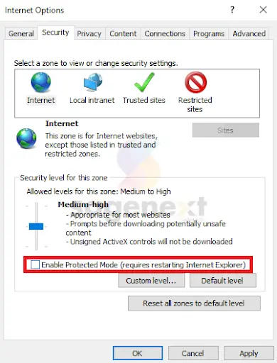 Enable Protected Mode