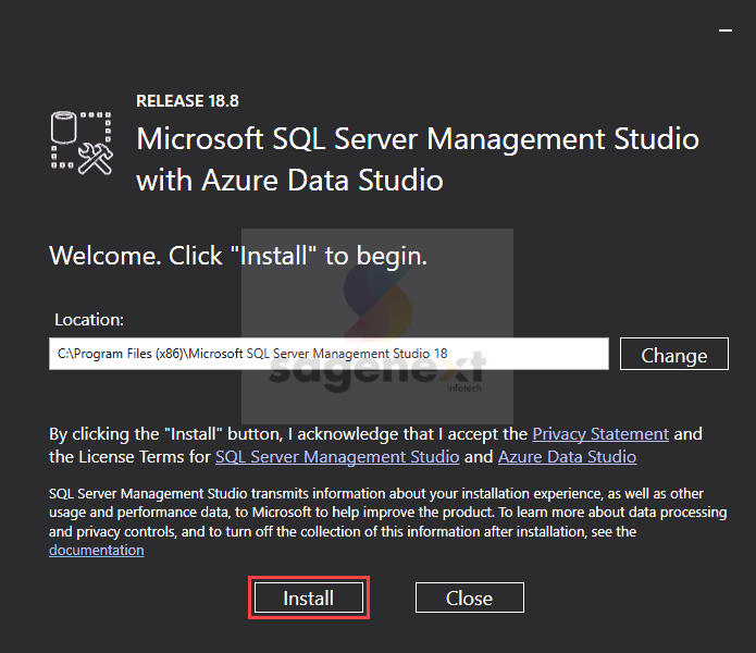 Uninstall SQL Server Express Step 2