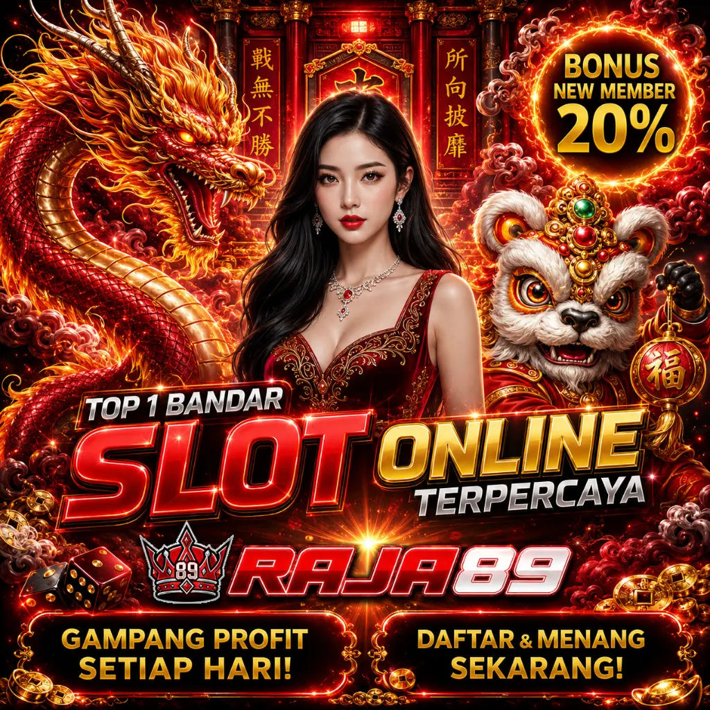 RAJA89: Top 1 Bandar Slot Online Maxwin Gampang Profit