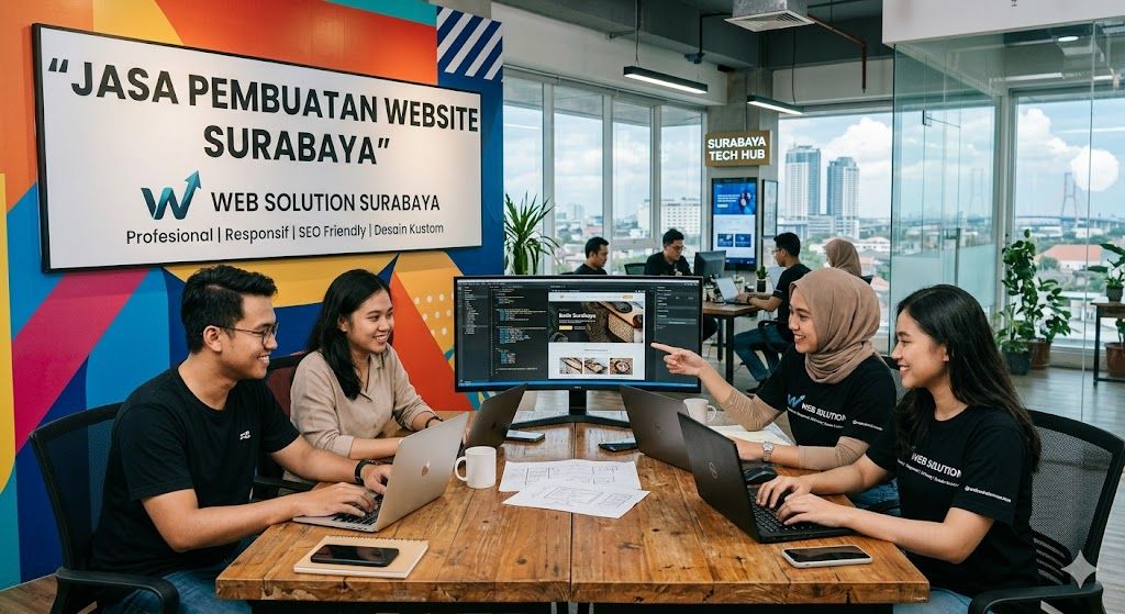 Jasa Pembuatan Website di Surabaya Profesional & Terpercaya - Surabaya