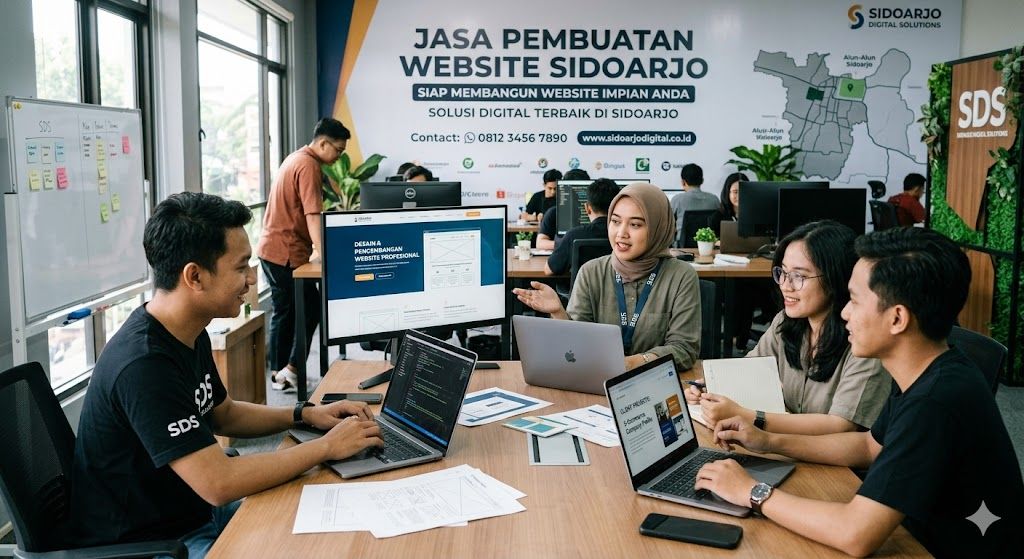 Jasa Pembuatan Website di Sidoarjo Profesional & Terpercaya - Sidoarjo