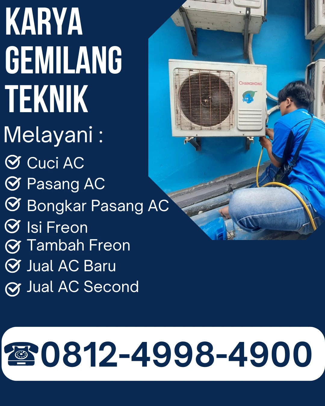 Service AC Jogja Emergency untuk Rumah dan Kantor