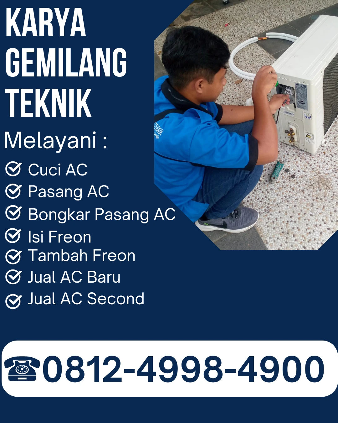 Service AC Jogja Bergaransi dengan Teknisi Berpengalaman