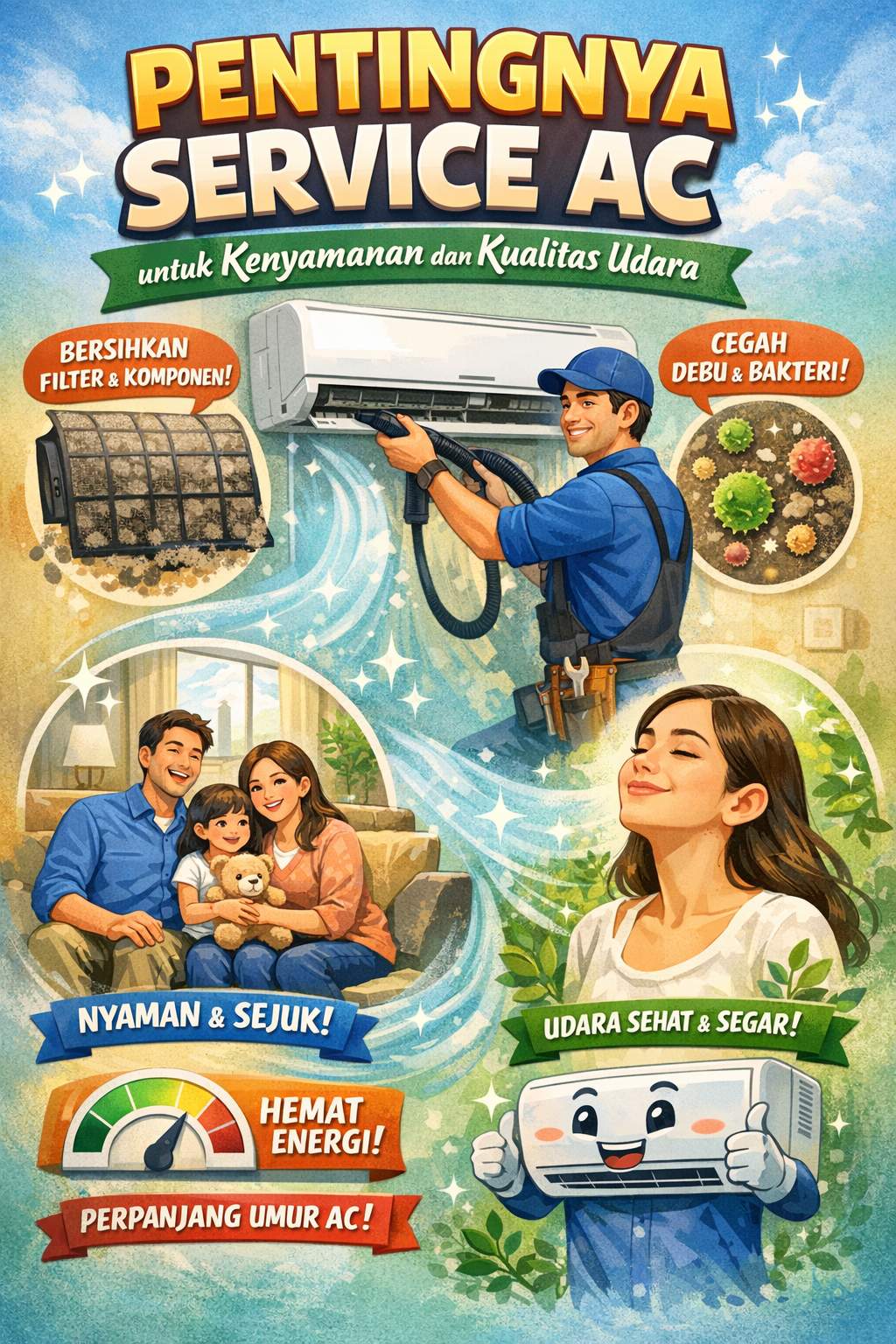 Pentingnya Service AC untuk Kenyamanan dan Kualitas Udara