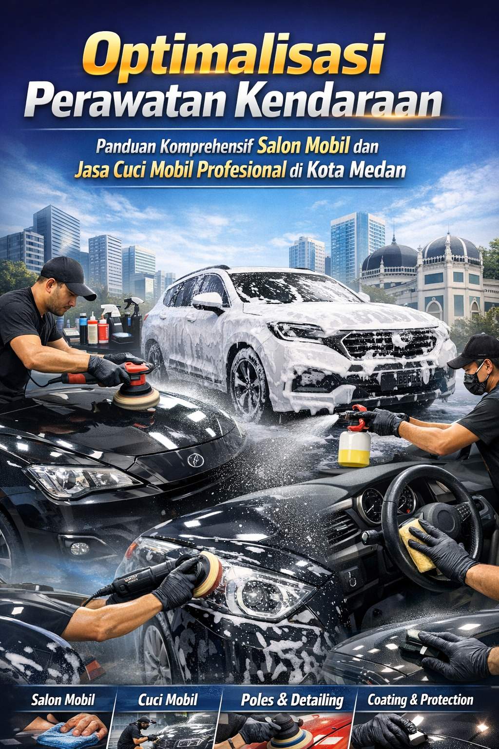 Optimalisasi Perawatan Kendaraan: Panduan Komprehensif Salon Mobil dan Jasa Cuci Mobil Profesional di Kota Medan