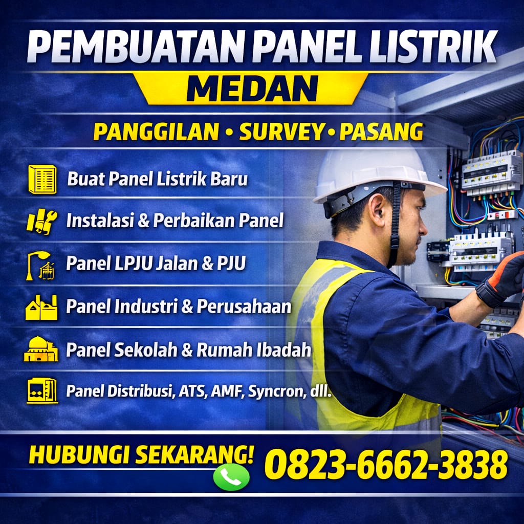 Jasa Pembuatan Panel Listrik Medan Tembung