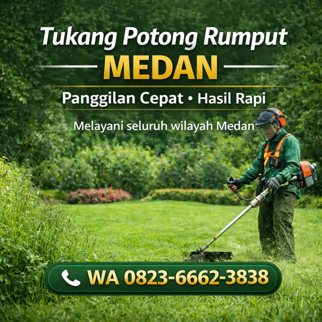 Layanan Potong Rumput Medan Tembung Cepat