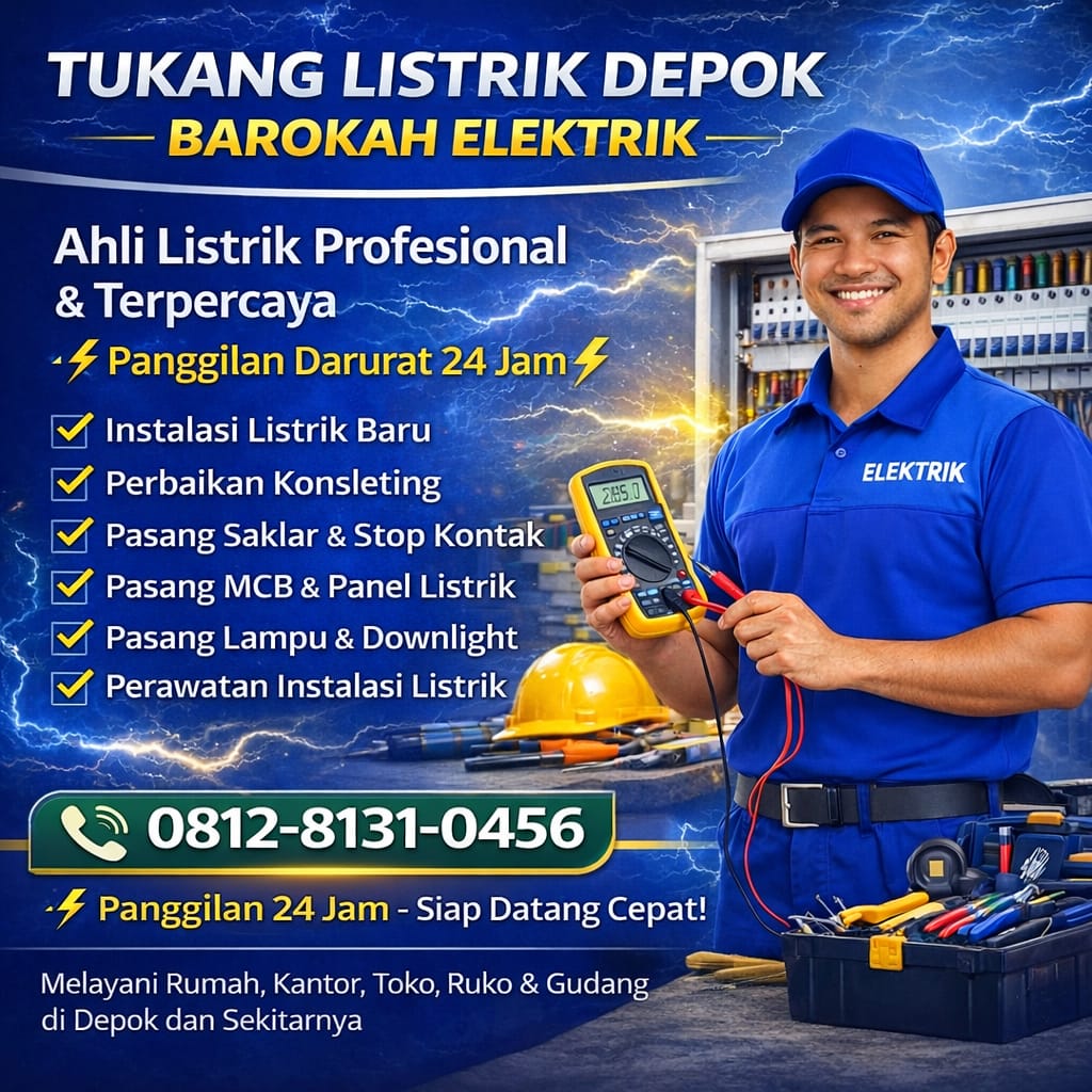 Jasa Listrik Cipayung Panggilan 24 Jam