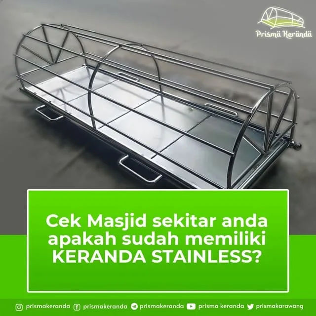 Jual keranda jenazah stainless karawang cikarang cikampek purwakarta bandung