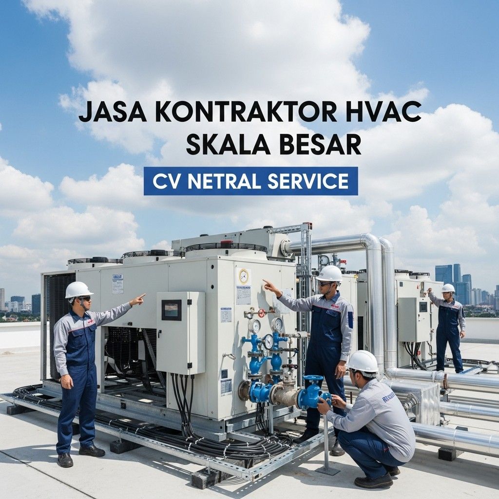 Jasa Kontraktor HVAC Skala Besar | Sistem Pendingin Modern