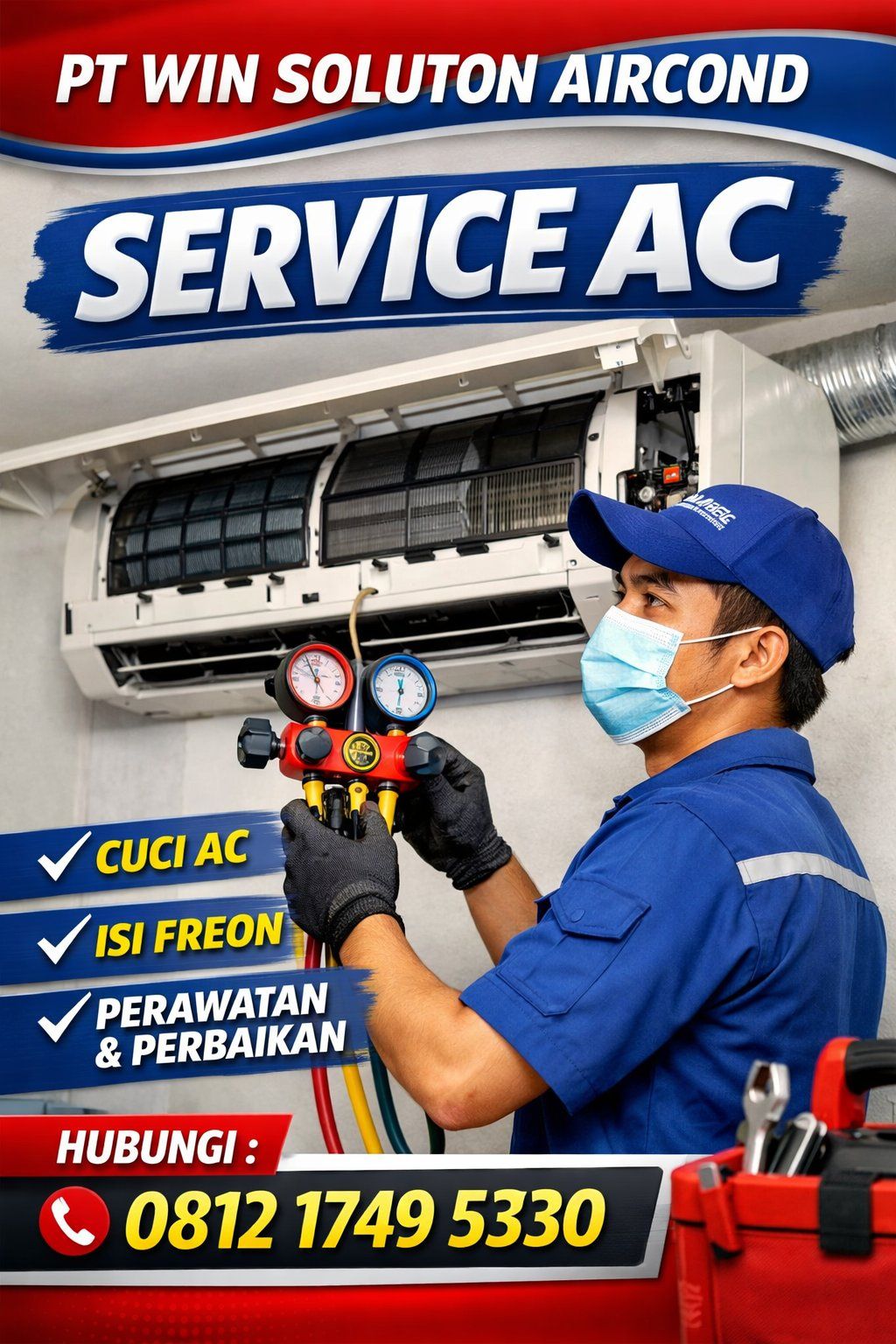 SERVICE AC DAN COLD STORAGE (AC TUBAN STORE)