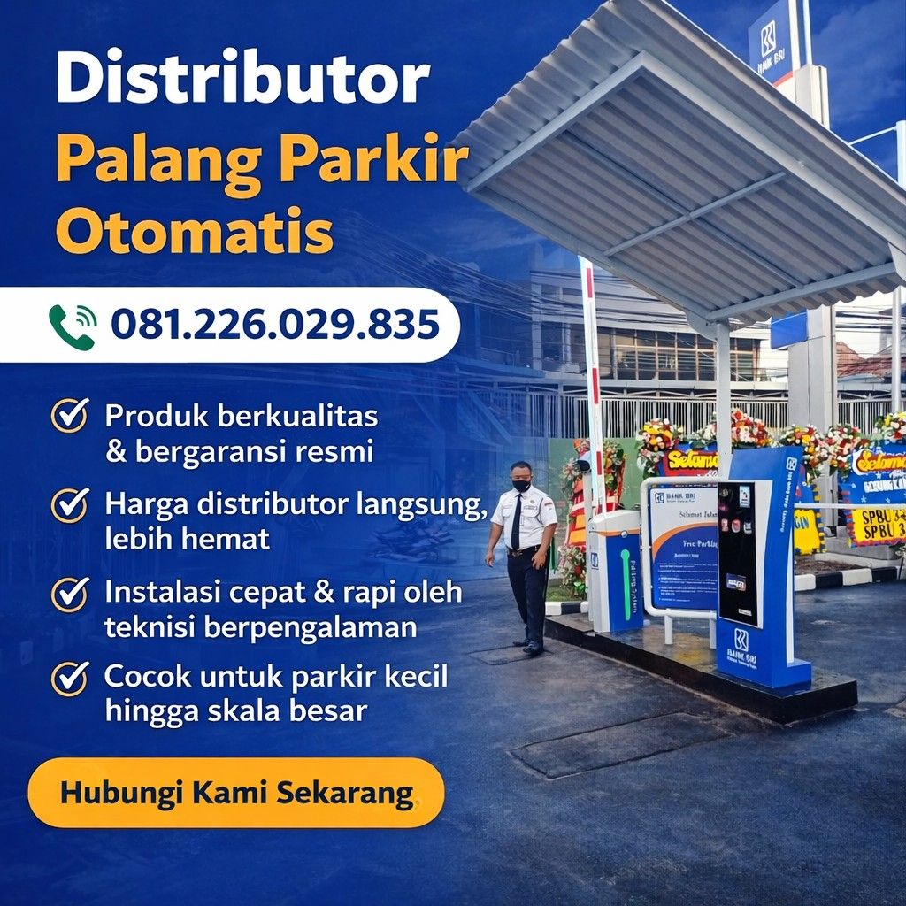 Distributor Palang Parkir Otomatis Jember | 081.226.029.835
