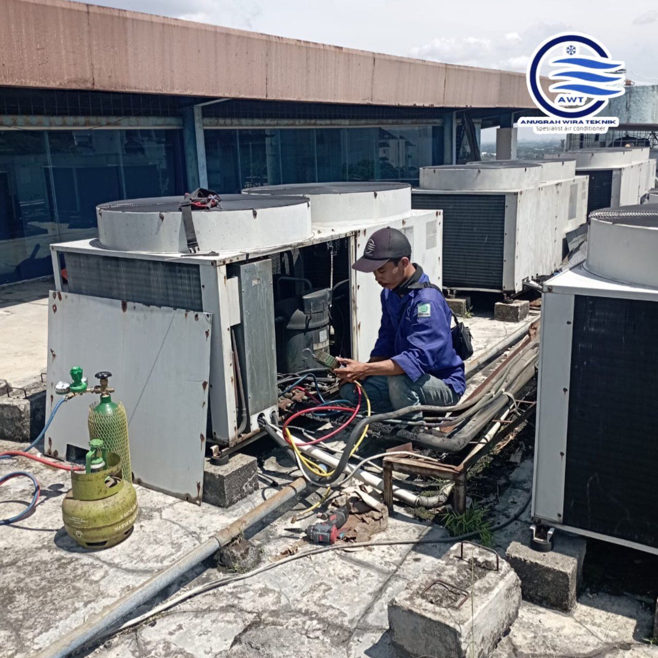 Jasa AC Central Gedung & Industri Sukaraja | 0857-1492-0982