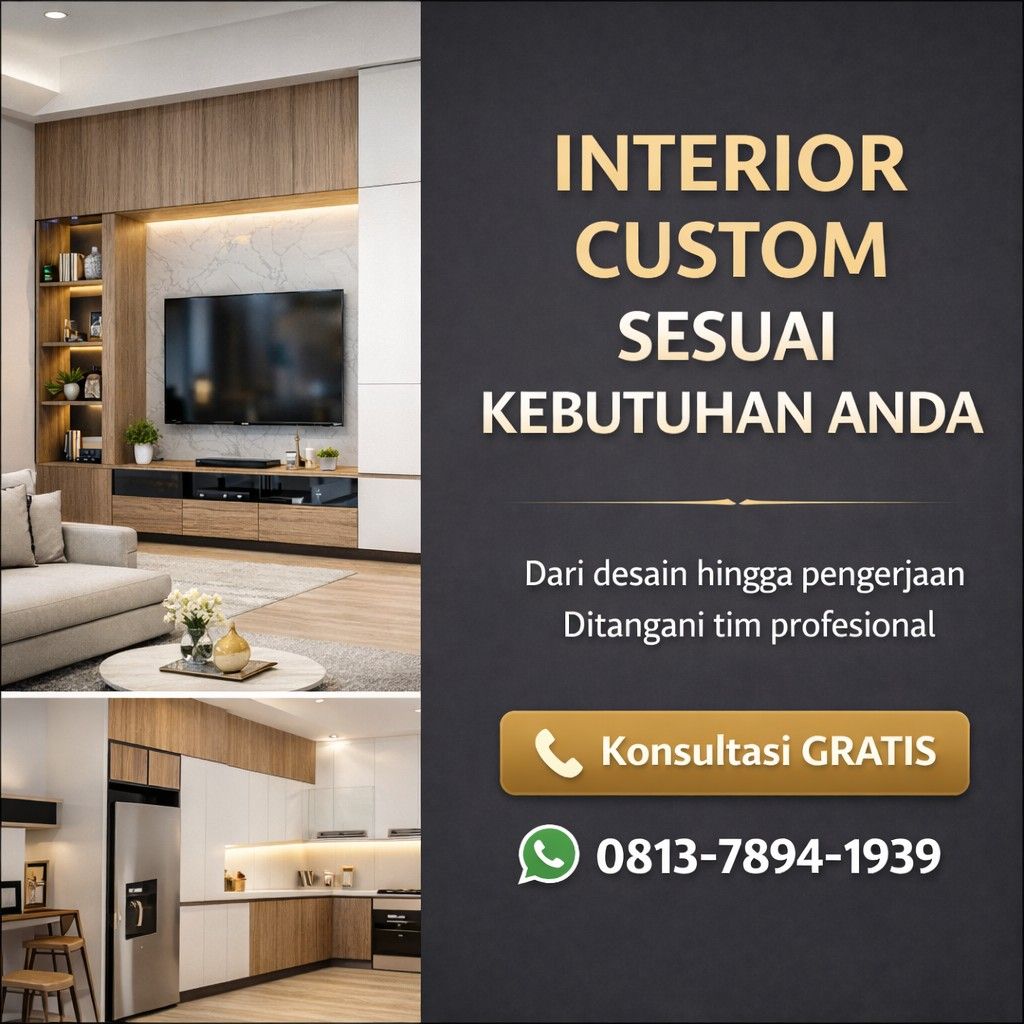 Kontraktor Interior Binjai Terpercaya & Bergaransi | AIZA Interior Design – 0813-7894-1939