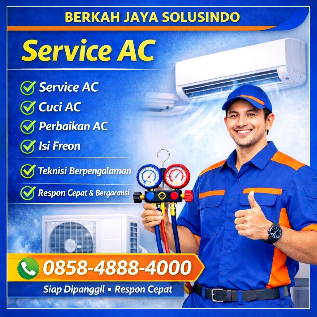 Service AC Sumber Cepat & Bergaransi | 0858-4888-4000