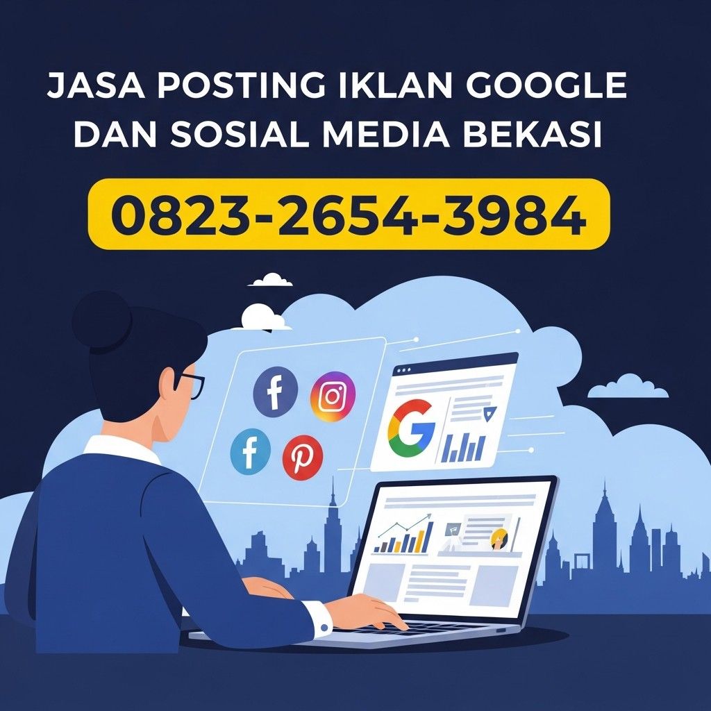  Jasa Posting Iklan Organik Google dan Sosial Media Bekasi – Leads Berkualitas 0823-2654-3984