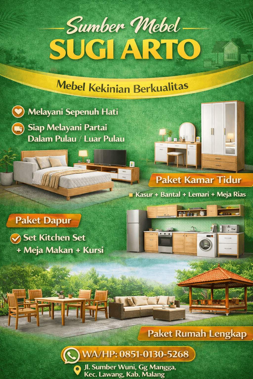 Furniture Lawang Awet dan Nyaman Digunakan – 0851-0130-5268