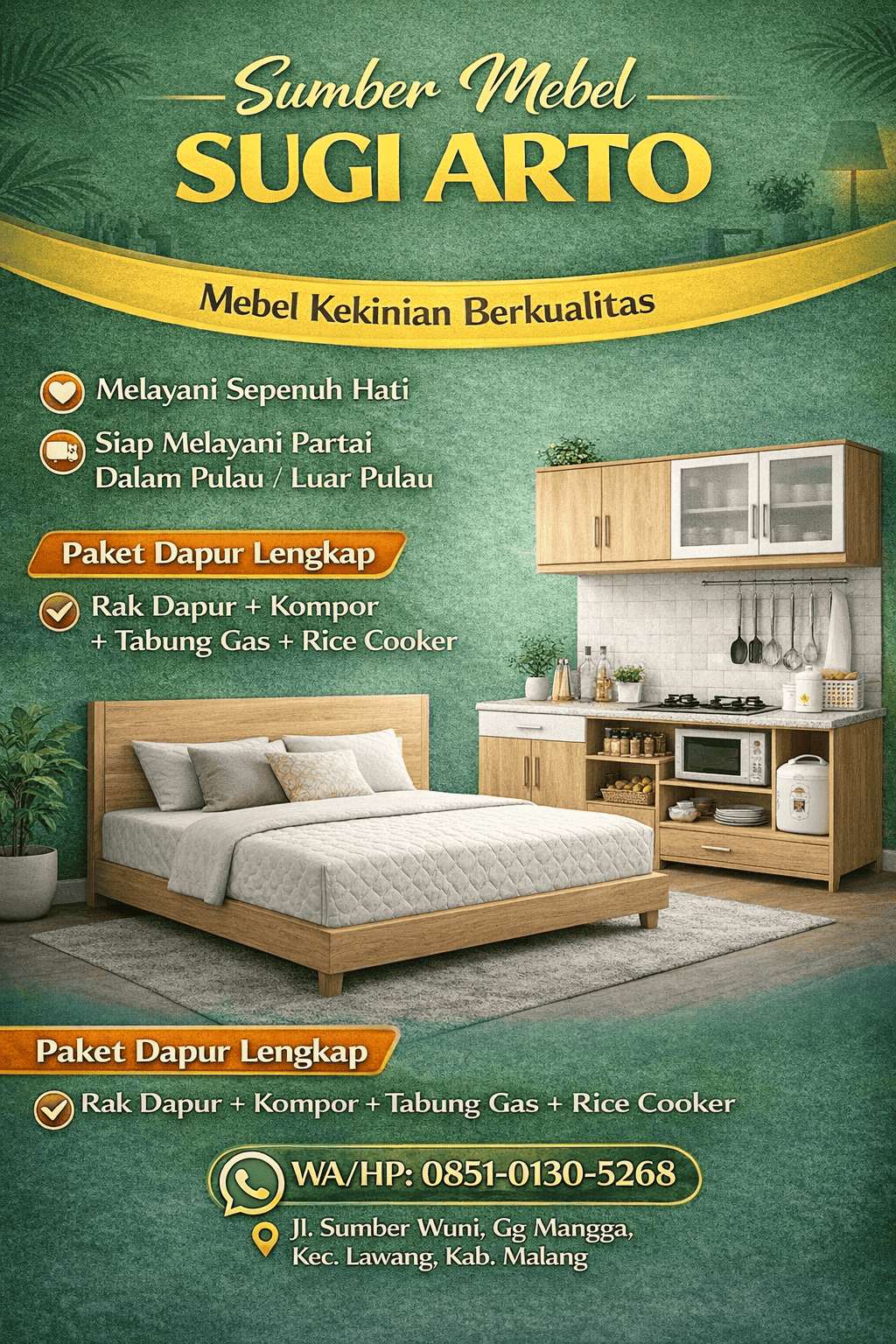 Lemari Pakaian Lawang Kapasitas Besar – 0851-0130-5268