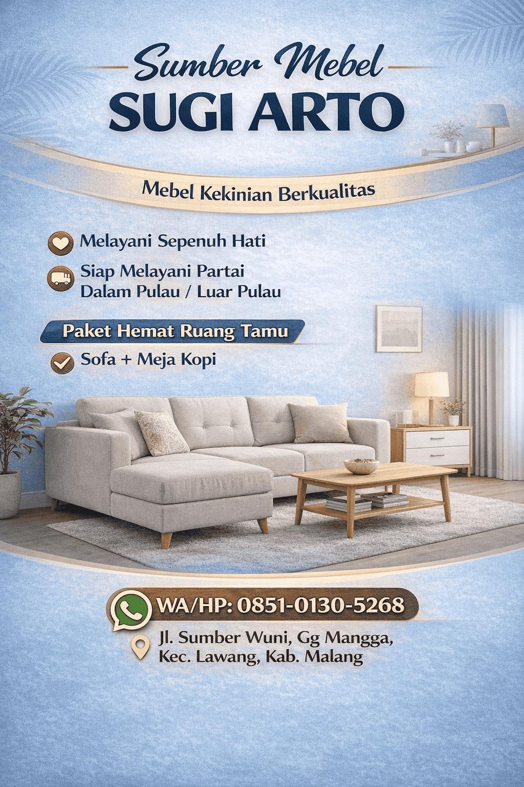 Furniture Lawang Banyak Pilihan Harga – 0851-0130-5268