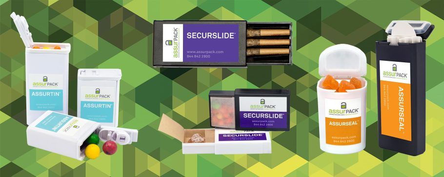 AssurPack - AssurTin, SecurSlide and AssurSeal Cannabis Packaging