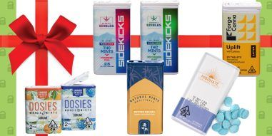 Improve holiday cannabis sales with special holiday edibles packaging with AssurPack AssurTin.