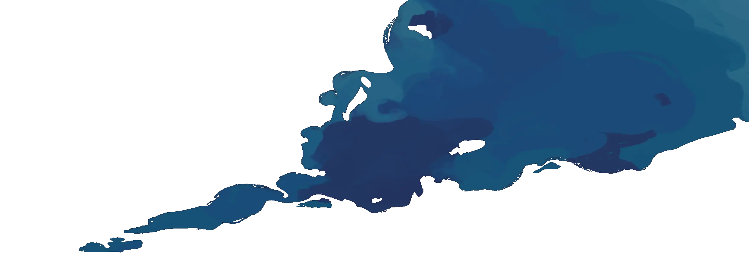 A blue sky with clouds.