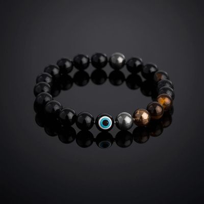 Evil Eye Protection crystal bracelet for a triple shield against the 'evil eye' and jealousy from Destini Numbers